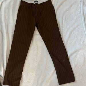 Brixton Men's Dark Brown Corduroy Pants